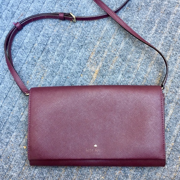 Kate Spade Cedar Street Cali Crossbody Purple - Picture 2 of 4